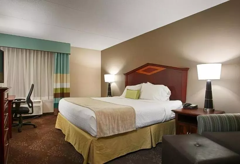 身障者適用キングサイズベッドルーム, Best Western Plus Willmar