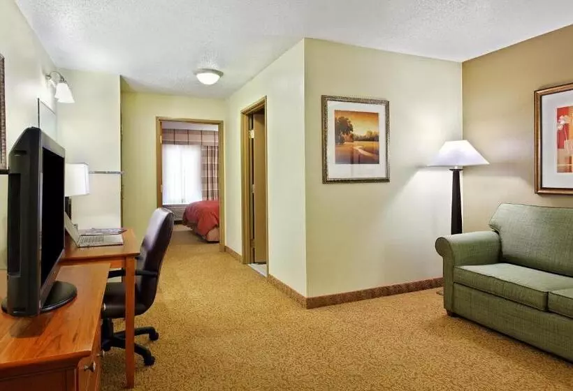 キングサイズベッドのスイートルーム, Country Inn & Suites By Radisson, Sycamore, Il