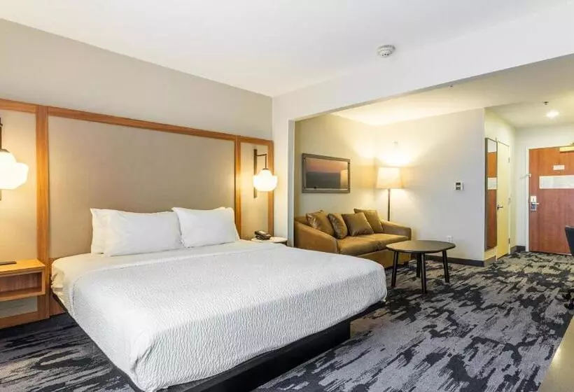 اتاق استاندارد با تخت بزرگ, Fairfield Inn & Suites Rancho Cordova