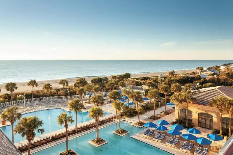 اتاق استاندارد با بالکن و چشم‌انداز دریا, Marriott Myrtle Beach Resort & Spa At Grande Dunes