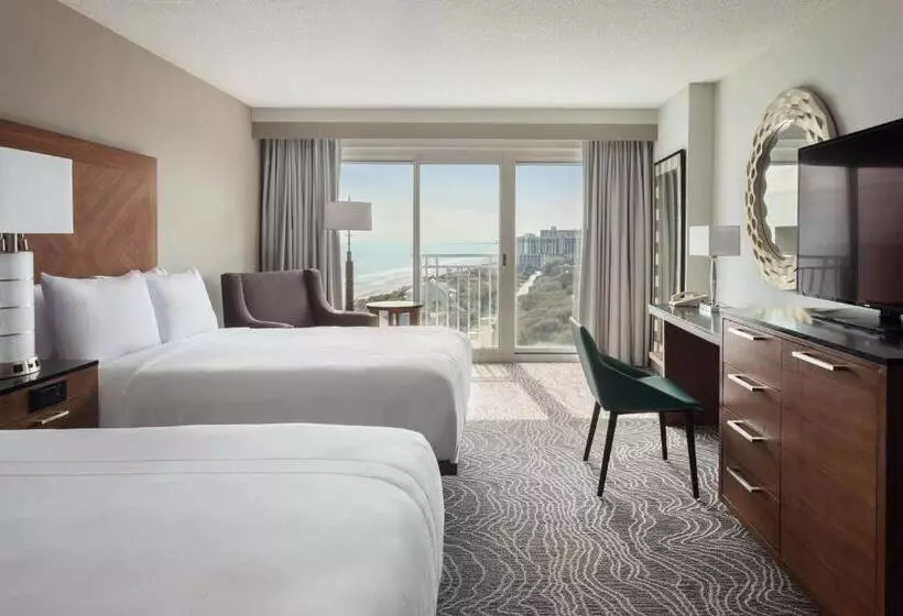 اتاق استاندارد با 2 تخت دوبل, Marriott Myrtle Beach Resort & Spa At Grande Dunes