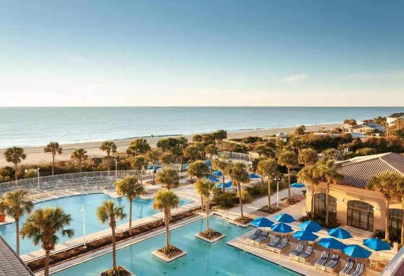 اتاق استاندارد با بالکن و چشم‌انداز دریا, Marriott Myrtle Beach Resort & Spa At Grande Dunes