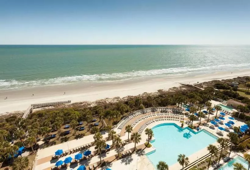 اتاق استاندارد با بالکن و چشم‌انداز دریا, Marriott Myrtle Beach Resort & Spa At Grande Dunes