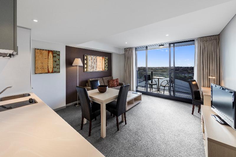 带1个卧室的豪华公寓, Oaks Adelaide Horizons Suites