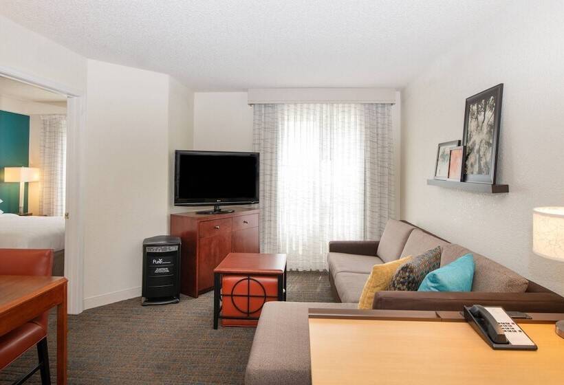 带2个卧室的套房, Residence Inn By Marriott Newark Silicon Valley