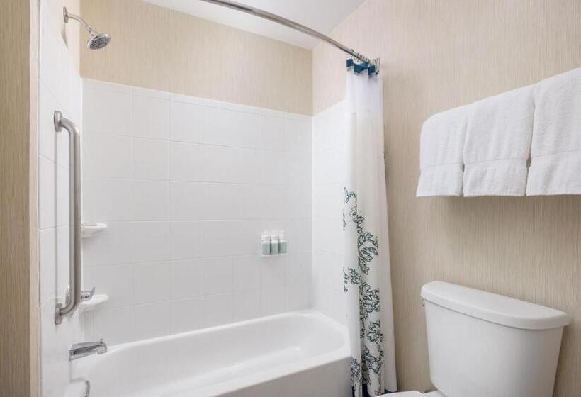 带大床的标准工作室, Residence Inn By Marriott Las Vegas Stadium Area