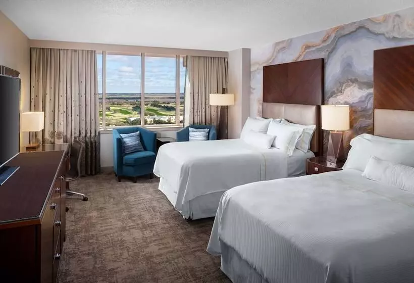 ２ダブルベッドのスタンダードルーム, The Westin Savannah Harbor Golf Resort & Spa