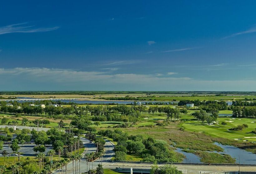 带高尔夫球场景观及夫妻床的标准房间, The Westin Savannah Harbor Golf Resort & Spa