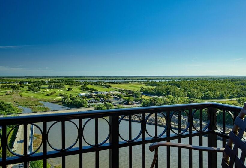 带高尔夫球场景观及夫妻床的标准房间, The Westin Savannah Harbor Golf Resort & Spa