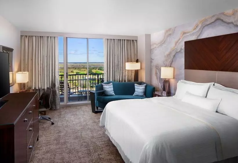 ゴルフ場ビューのダブルベッドスタンダードルーム, The Westin Savannah Harbor Golf Resort & Spa