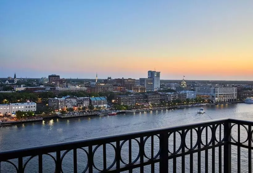 景色の見えるダブルベッドスタンダードルーム, The Westin Savannah Harbor Golf Resort & Spa