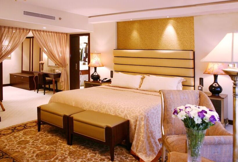 디럭스 룸, Jinling Purple Mountain Hotel Shanghai（shanghai Grand Trustel Purple Mountain Hotel）