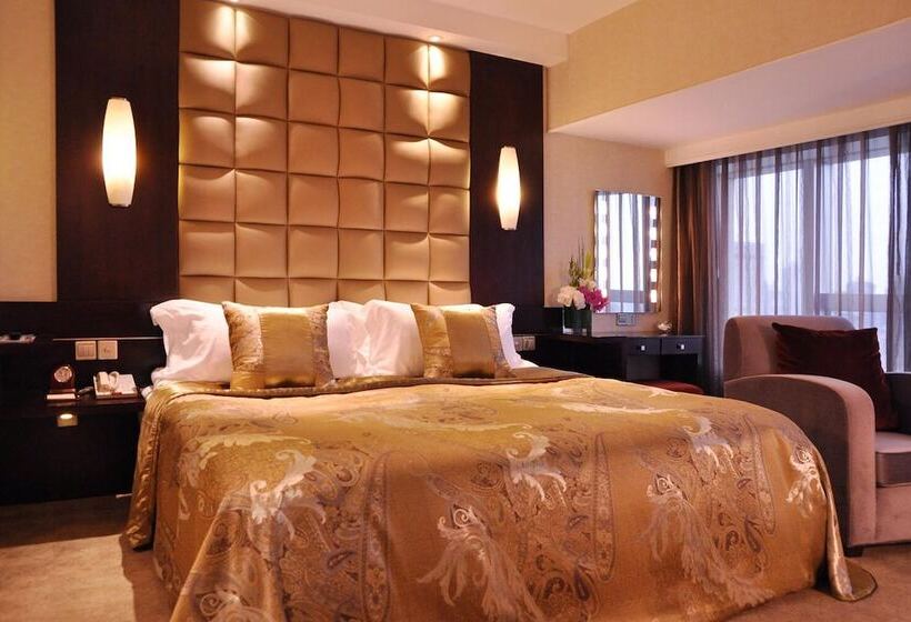디럭스 룸, Jinling Purple Mountain Hotel Shanghai（shanghai Grand Trustel Purple Mountain Hotel）