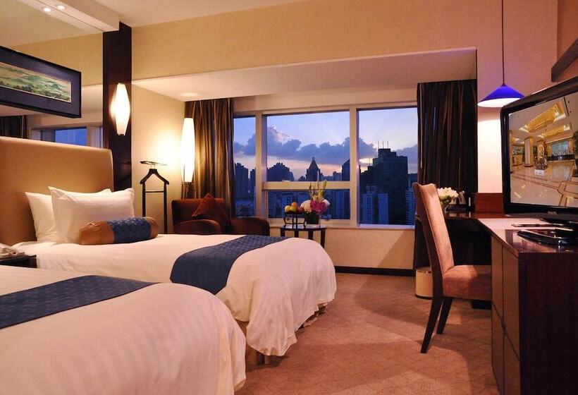 디럭스 룸, Jinling Purple Mountain Hotel Shanghai（shanghai Grand Trustel Purple Mountain Hotel）