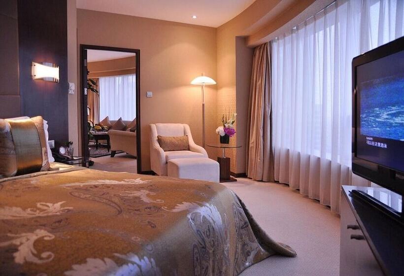 디럭스 룸, Jinling Purple Mountain Hotel Shanghai（shanghai Grand Trustel Purple Mountain Hotel）