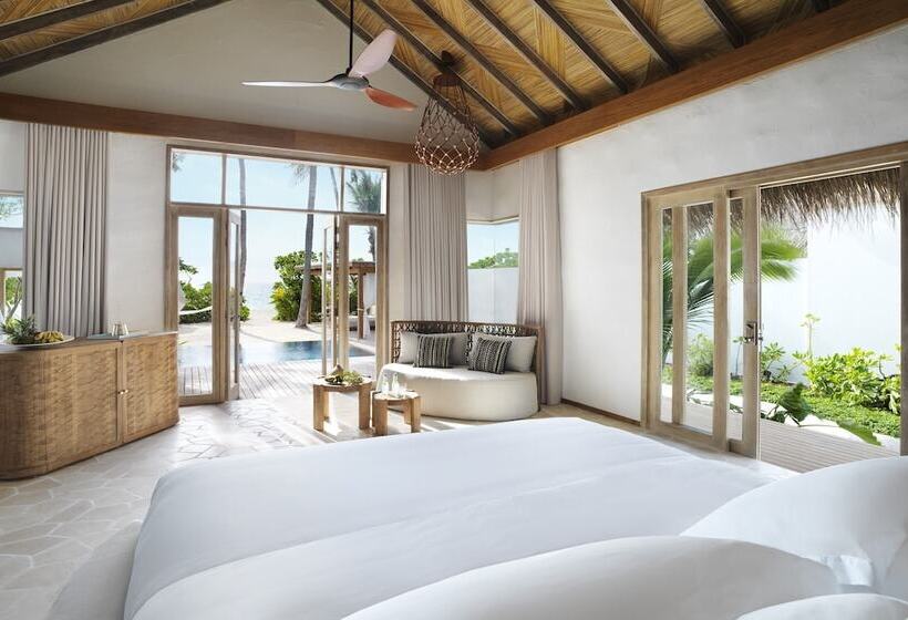 ویلای یک اتاق خوابه با استخر شنا, Sirru Fen Fushi Private Lagoon Resort