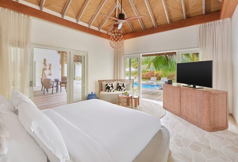 ویلای 3 خوابه با استخر, Sirru Fen Fushi Private Lagoon Resort