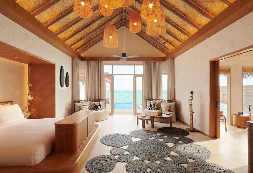 ویلای یک اتاق خوابه با استخر شنا, Sirru Fen Fushi Private Lagoon Resort