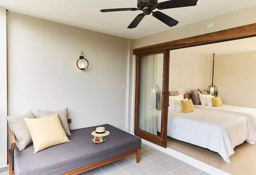 اتاق لوکس با چشم‌انداز باغ, Bandara Spa Resort & Pool Villas, Samui