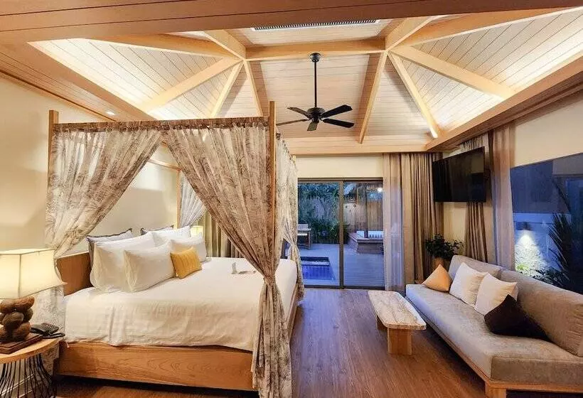 ویلای یک اتاق خوابه با استخر شنا, Bandara Spa Resort & Pool Villas, Samui