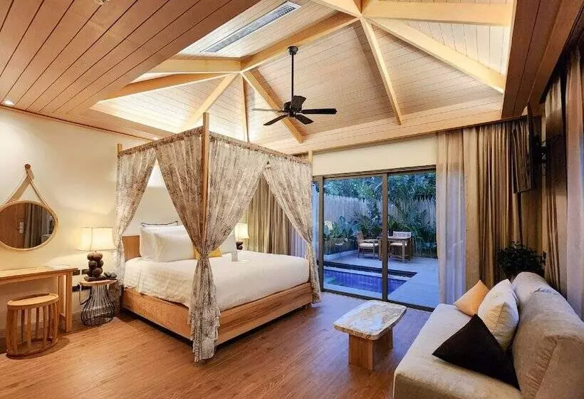 ویلای یک اتاق خوابه با استخر شنا, Bandara Spa Resort & Pool Villas, Samui