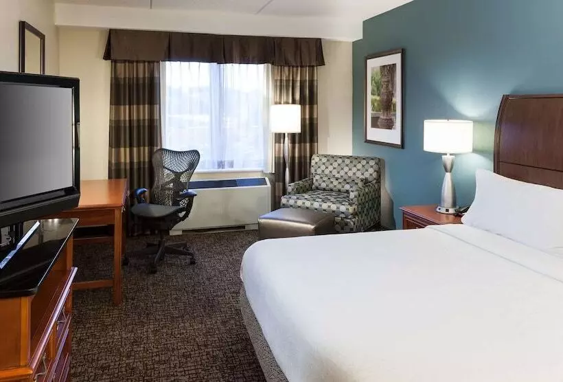 身障者適用ダブルベッド付きスタンダードルーム, Hilton Garden Inn Rockaway