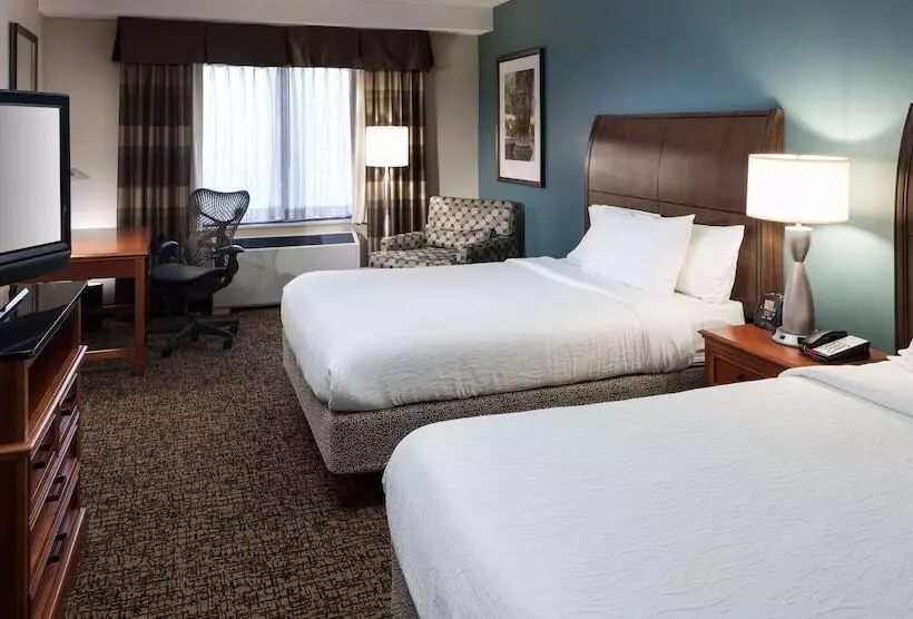 ２ダブルベッドのスタンダードルーム, Hilton Garden Inn Rockaway