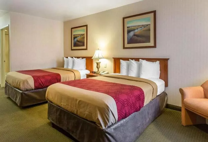 ２ダブルベッドのスタンダードルーム, Econo Lodge Inn & Suites Riverside  Corona