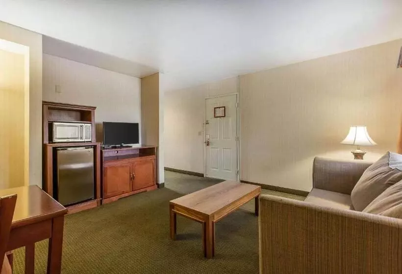 キングサイズベッドのスイートルーム, Econo Lodge Inn & Suites Riverside  Corona