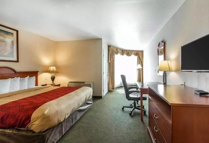 キングサイズベッドのスイートルーム, Econo Lodge Inn & Suites Riverside  Corona