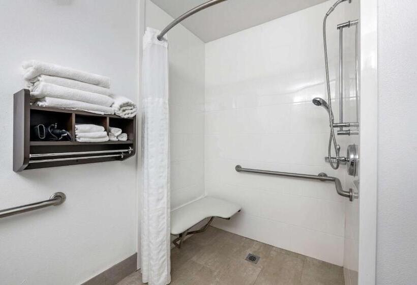 Номер Стандарт Кровать Кинг Адаптированный для Инвалидов, Spark By Hilton St. Augustine I 95