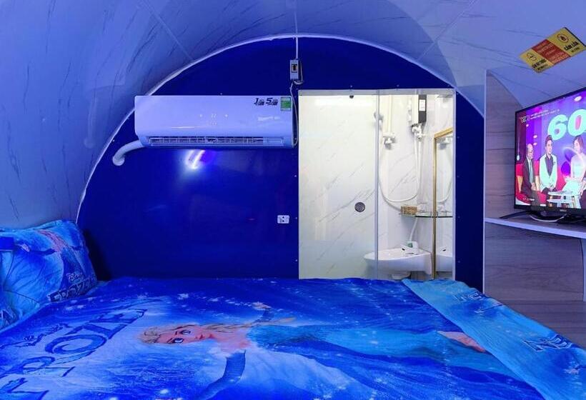 اتاق استاندارد با سرویس بهداشتی مشترک, Nhà Nghỉ K House