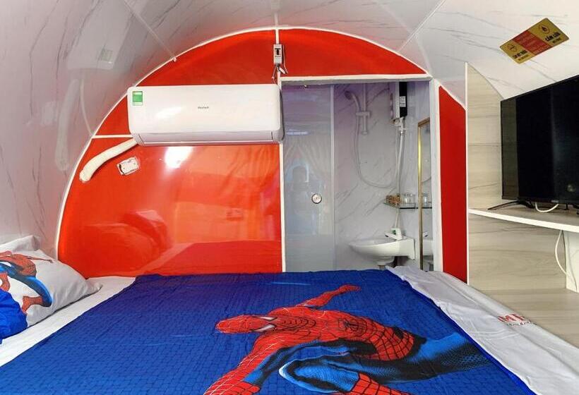 اتاق استاندارد با سرویس بهداشتی مشترک, Nhà Nghỉ K House