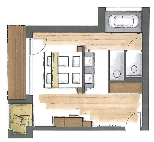 프리미엄 스위트, Almmonte Präclarum Suites Design