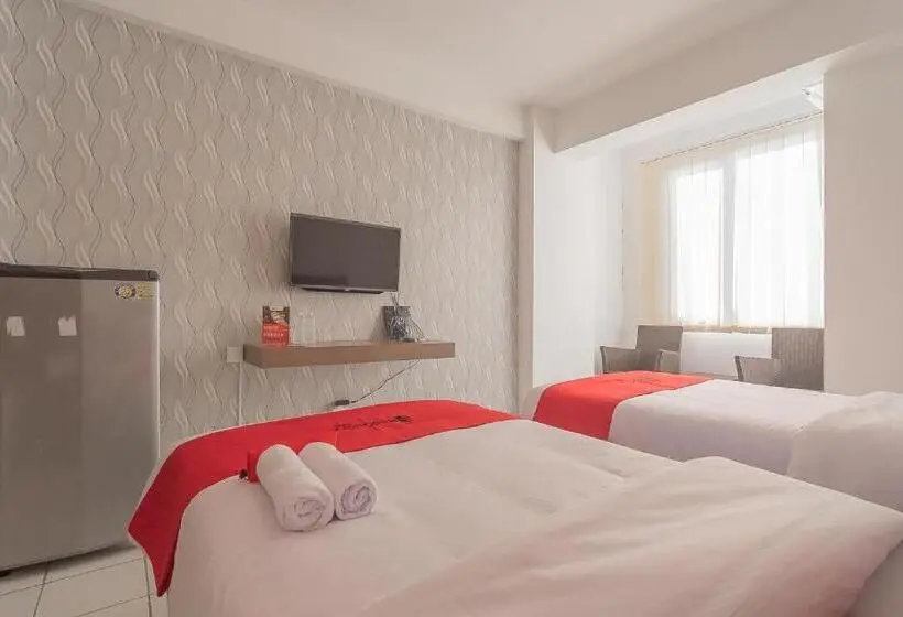 デラックスルーム, Reddoorz Apartment @ Emerald Towers Bandung
