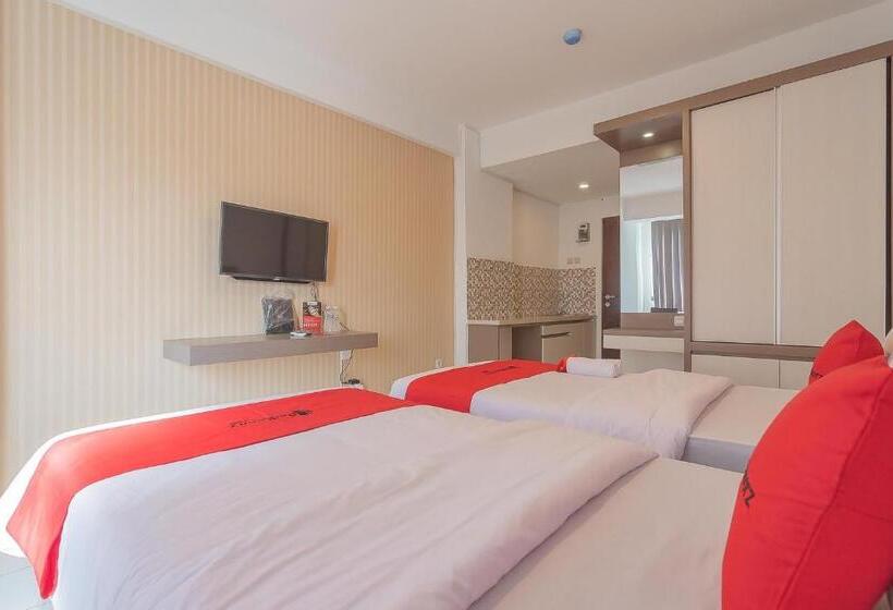豪华房间, Reddoorz Apartment @ Emerald Towers Bandung