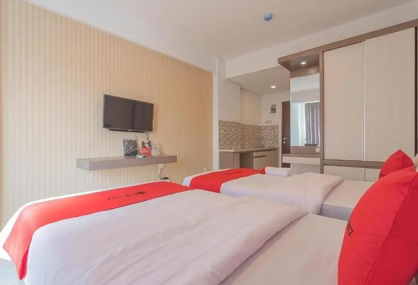 デラックスルーム, Reddoorz Apartment @ Emerald Towers Bandung