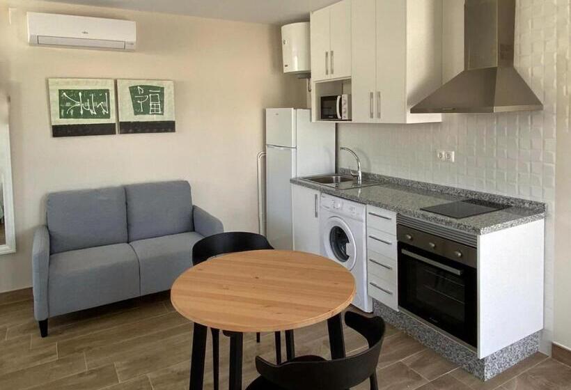 إستديو قياسى مزود بشرفة, Mda Playa Del Cantal