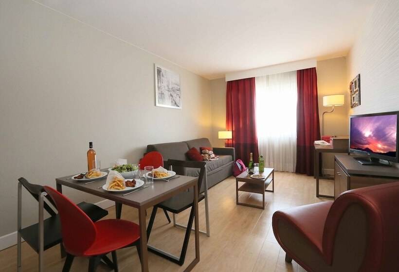 Апартаменты 1 Спальня, Adagio Original Thoiry Genève