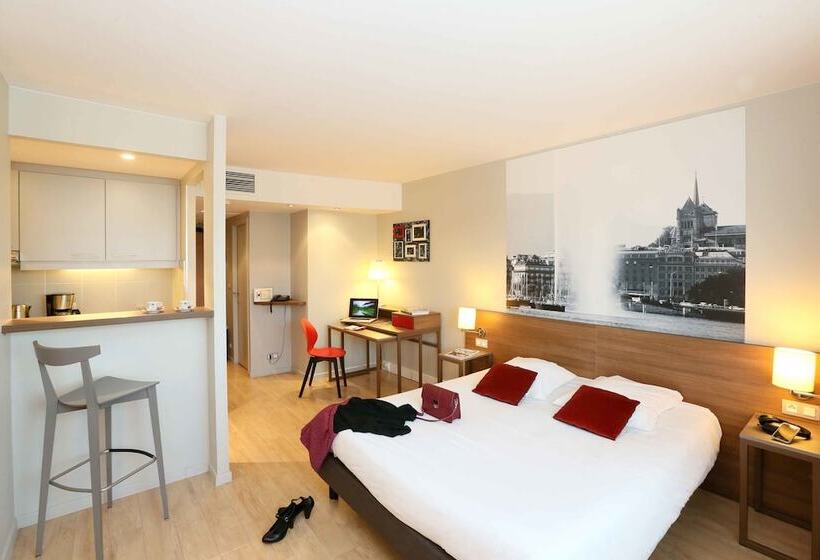 סטודיו סטנדרט מיטה זוגית, Adagio Original Thoiry Genève