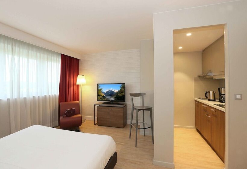 Студия Стандарт Двуспальная Кровать, Adagio Original Thoiry Genève