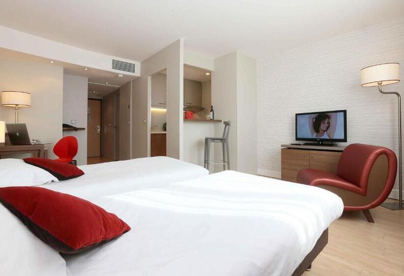 דירת 2 חדרים סופריור, Adagio Original Thoiry Genève