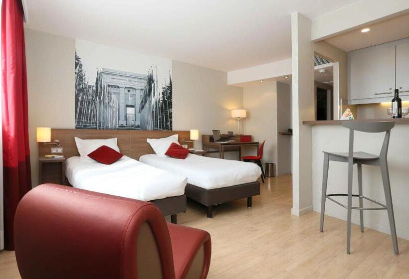 דירת 2 חדרים סופריור, Adagio Original Thoiry Genève