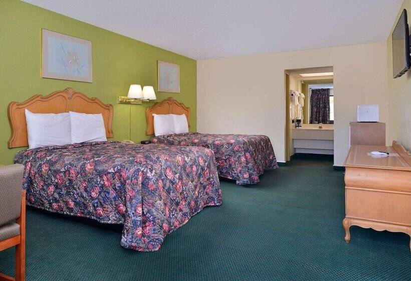 ２ダブルベッドのスタンダードルーム, Americas Best Value Inn Bishopville