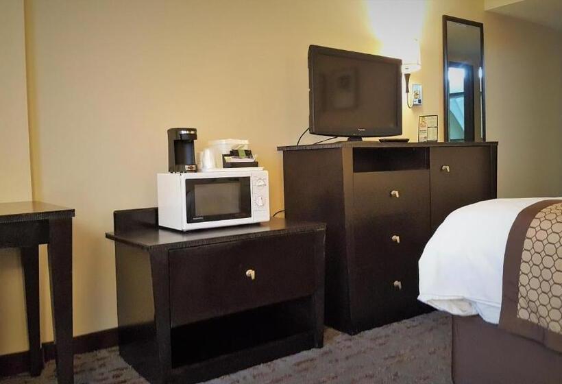 חדר סטנדרט עם מיטת קינג, Baymont By Wyndham Belleville Airport Area Free Airport Shuttle