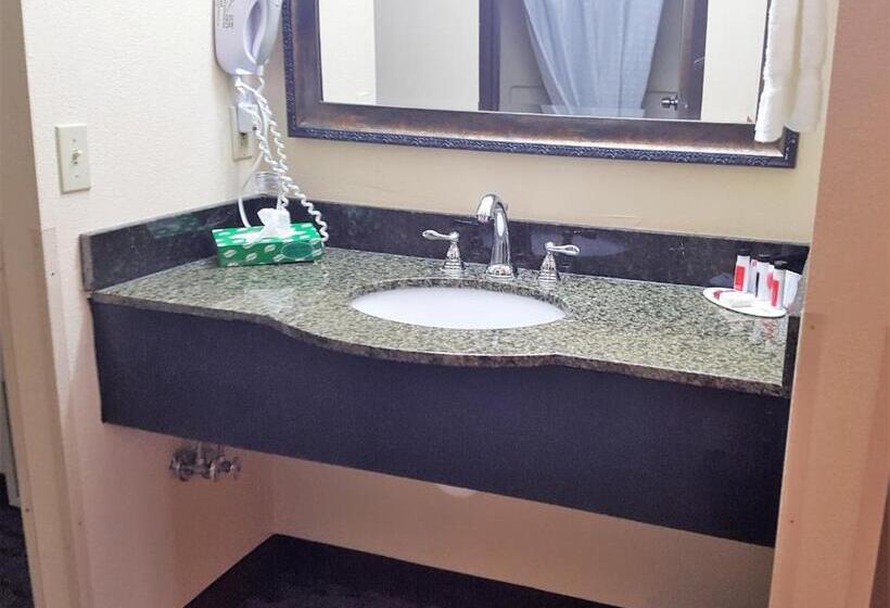 חדר דלוקס עם מיטת קינג, Baymont By Wyndham Belleville Airport Area Free Airport Shuttle