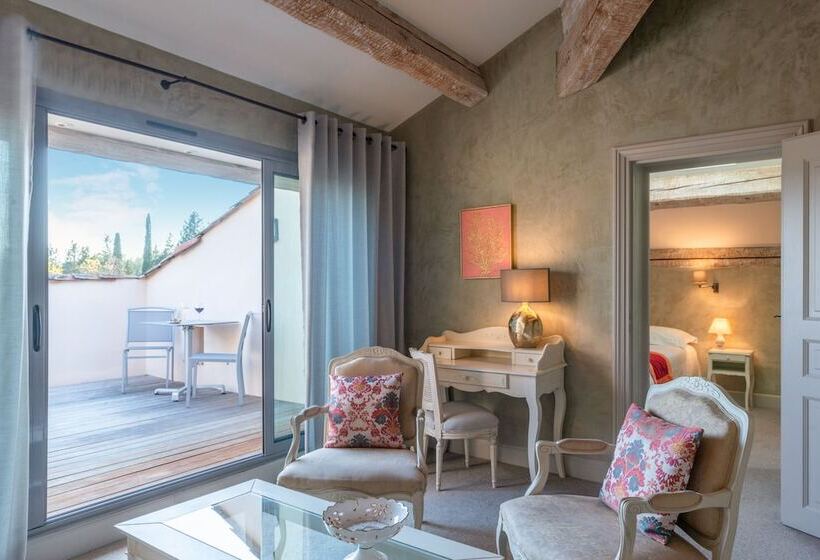 테라스 스위트, Hôtel Golf & Spa Château De La Bégude The Originals Collection