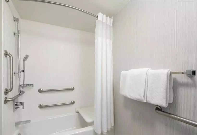 身障者適用キングサイズベッドルーム, Courtyard By Marriott Austin Round Rock
