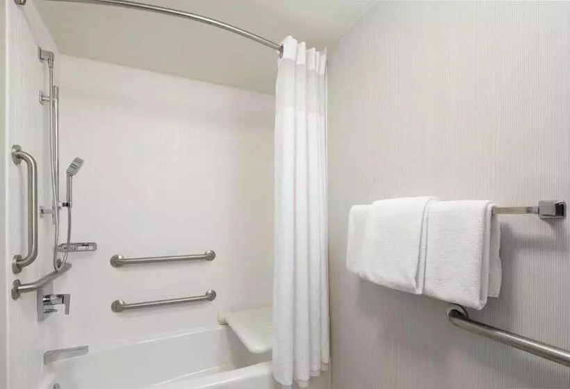 身障者適用キングサイズベッドルーム, Courtyard By Marriott Austin Round Rock