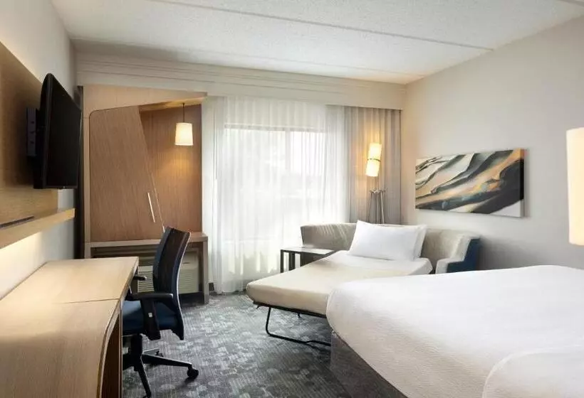 身障者適用キングサイズベッドルーム, Courtyard By Marriott Austin Round Rock